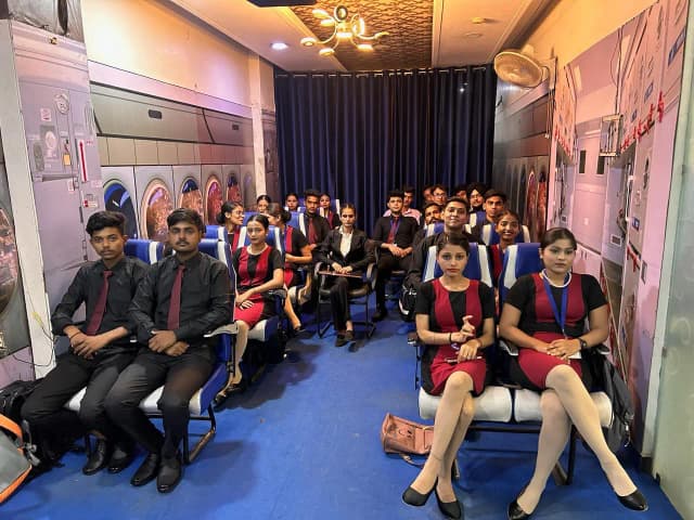 Flight attendant posture training